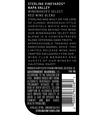 2015 Sterling Vineyards Winemaker Select Napa Valley Red Blend Back Label, image 2