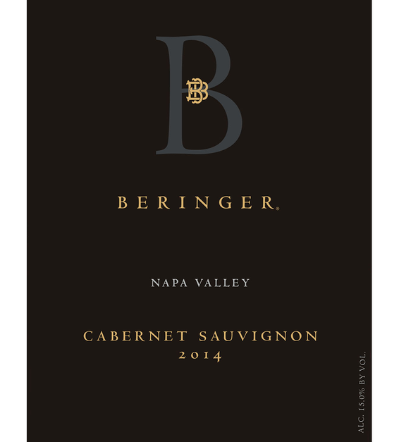 2014 Beringer Distinction Series Napa Valley Cabernet Sauvignon Front Label